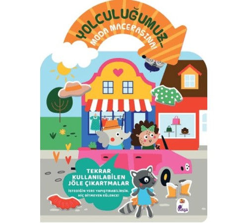 Yolculuğumuz... Moda Macerasına! Bitmeyen Sticker Kitabım
