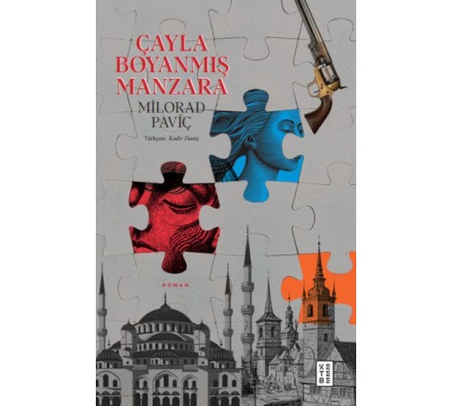 Çayla Boyanmış Manzara