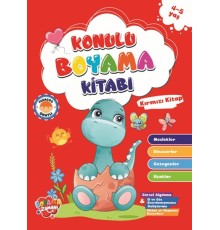 Konulu Boyama - KırmızıKitap (4-5 Yaş)