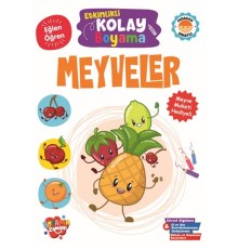Etkinlikli Kolay Boyama -Meyveler