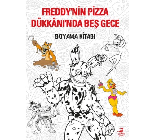 Freddy’nin Pizza Dükkânı’Nda Beş Gece : Boyama Kitabı