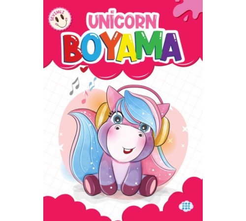 Sevimli Unicorn Boyama