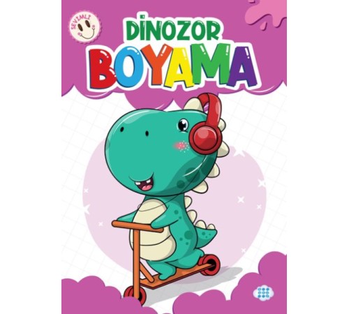 Sevimli Dinozor Boyama