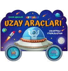 Taşıtlar Serisi - Uzay Araçları Çıkartmalı Etkinlik Kitabı
