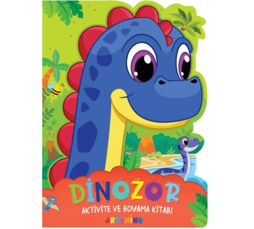 Dinozor - Aktivite ve Boyama Kitabı Serisi