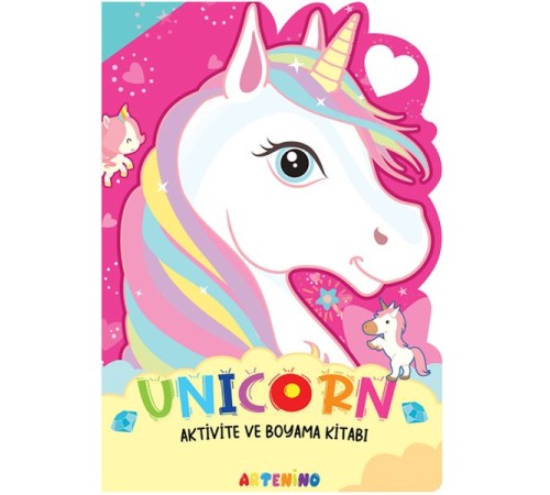 Unicorn - Aktivite ve Boyama Kitabı Serisi