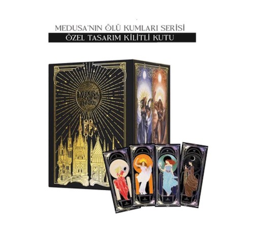 Medusa'nın Ölü Kumları Serisi - Hediyeli Kilitli Kutu (Ciltli) Medusa'nın Ölü Kumları Serisi - Hediyeli Kilitli Kutu (Ciltli)