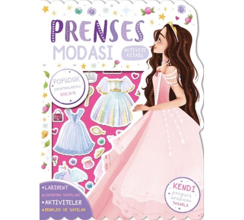 Prenses Modası - Çıkartmalı Aktivite Kitabı