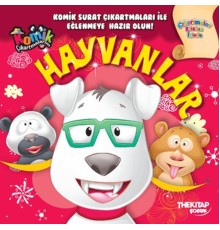 Komik Çıkartmalarım Hayvanlar