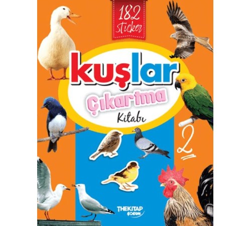 Kuşlar Çıkartma Kitabı - 2