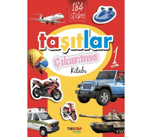 Taşıtlar Çıkartma Kitabı - 1