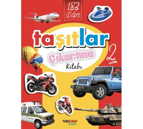 Taşıtlar Çıkartma Kitabı - 2