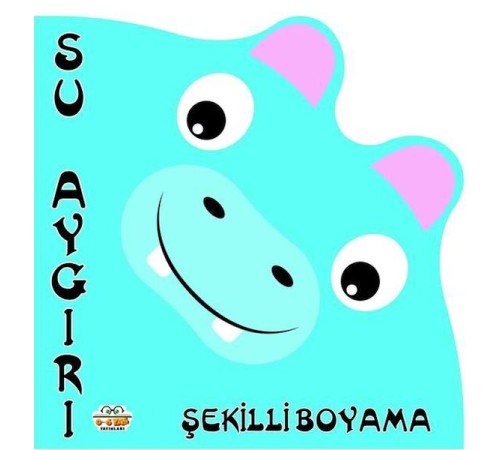 Şekilli Boyama Su Aygırı