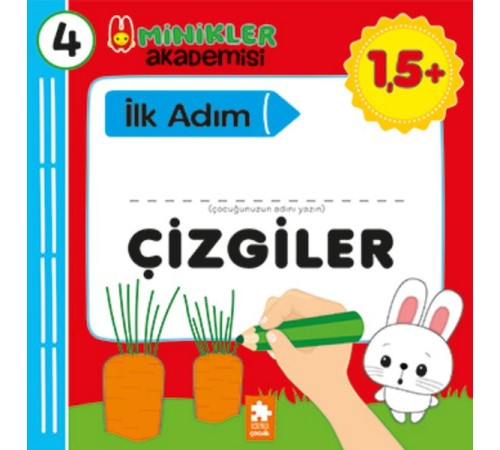 Minikler Akademisi 4 - Çizgiler Minikler Akademisi 4 - Çizgiler