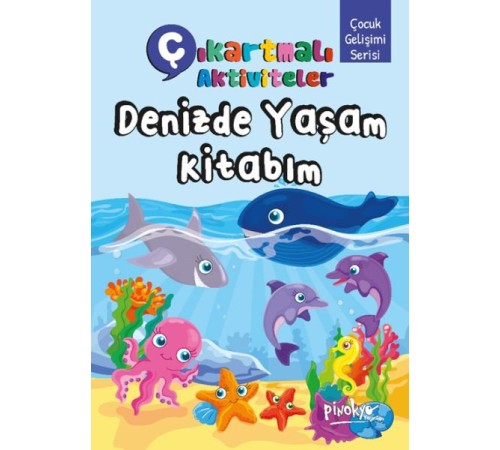 Çıkartmalı Aktiviteler Denizde Yaşam Kitabım Çıkartmalı Aktiviteler Denizde Yaşam Kitabım