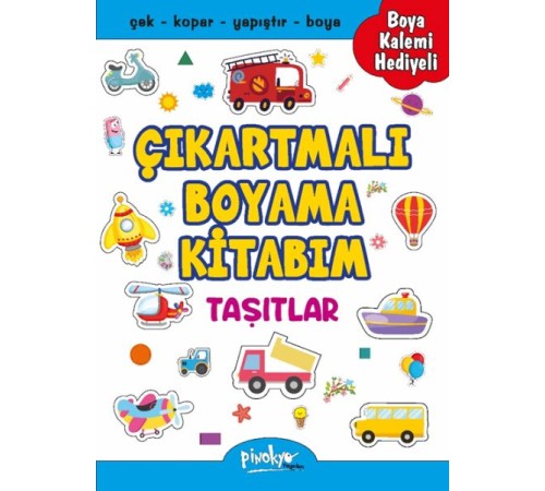 Çıkartmalı Boyama Taşıtlar Çıkartmalı Boyama Taşıtlar