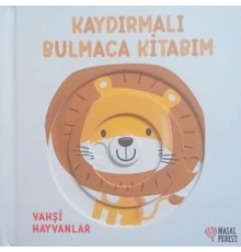 Kaydırmalı Bulmaca Kitabım - Vahşi Hayvanlar