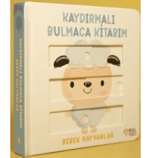 Kaydırmalı Bulmaca Kitabım - Bebek Hayvanlar