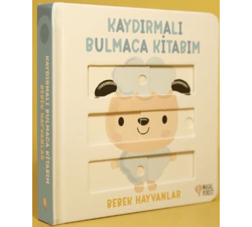 Kaydırmalı Bulmaca Kitabım - Bebek Hayvanlar