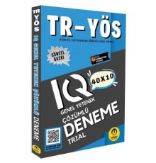 Tasarı 2025 TR YÖS IQ 40X10 Çözümlü Deneme