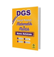 Tasarı Yayınları 2025 DGS Performans Sayısal Yetenek Matematik Mantık Konu Anlatımı