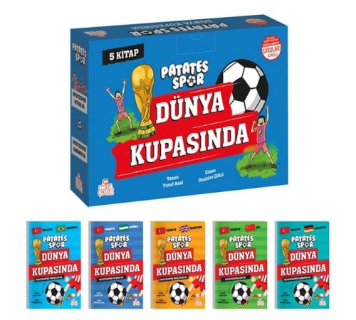 Patatesspor Dünya Kupasında(5 Kitap + Soru Kitapçığı) Patatesspor Dünya Kupasında(5 Kitap + Soru Kitapçığı)