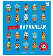 Seç – Karıştır : Hayvanlar (15 Eğlenceli Parça, 120 Farklı Seçenek)
