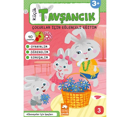 Küçük Tavşancık Serisi 3 - Küçük Tavşancık - Çocuklar İçin Eğlenceli Eğitim