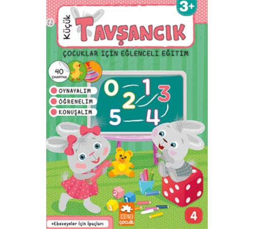 Küçük Tavşancık Serisi 4 - Küçük Tavşancık Çocuklar İçin Eğlenceli Eğitim Küçük Tavşancık Serisi 4 - Küçük Tavşancık Çocuklar İçin Eğlenceli Eğitim