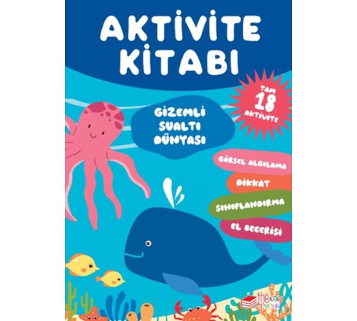 Loli Papi Serisi Aktivite Kitabı: Gizemli Sualtı Dünyası