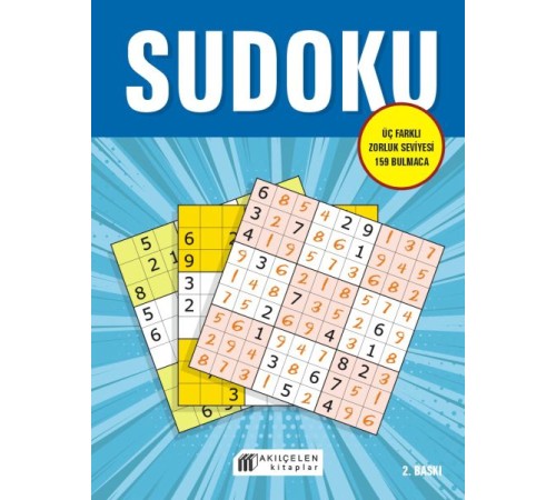 Sudoku – Üç Farklı Zorluk Seviyesi 147 Bulmaca