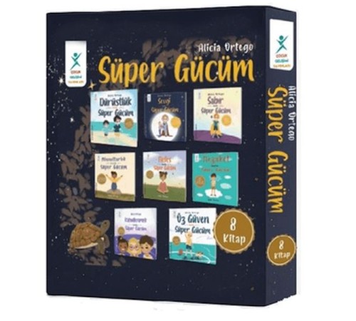 Süper Gücüm Seti 8 kitap