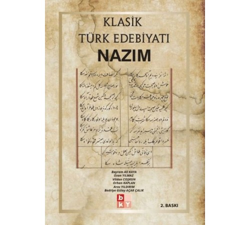 Klasik Türk Edebiyatı Nazım