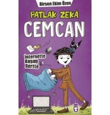 Patlak Zeka Cemcan - İnternette Başım Dertte (Fleksi Cilt)