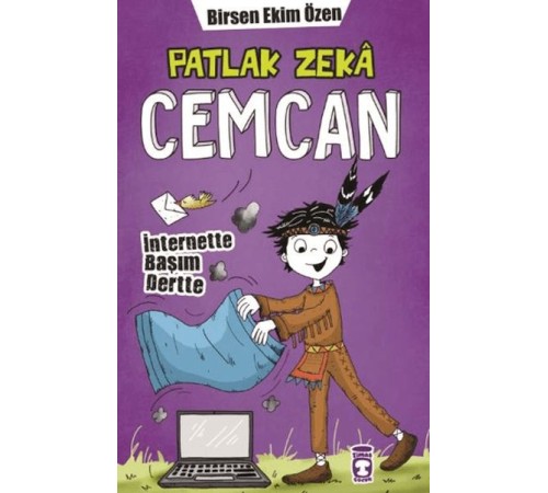 Patlak Zeka Cemcan - İnternette Başım Dertte (Fleksi Cilt)