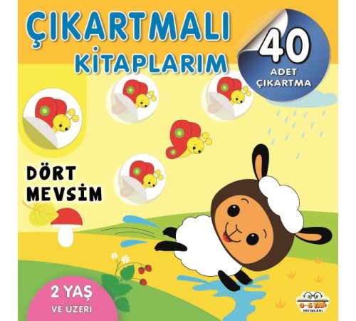 Çıkartmalı Kitaplarım-Dört Mevsim
