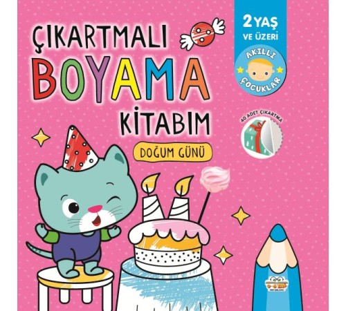 Çıkartmalı Boyama Kitabım Doğum Günü Çıkartmalı Boyama Kitabım Doğum Günü