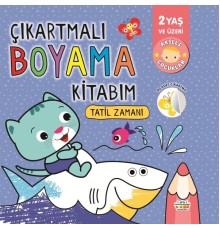 Çıkartmalı Boyama Kitabım-Tatil Zamanı