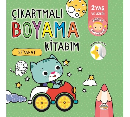 Çıkartmalı Boyama Kitabım-Seyahat