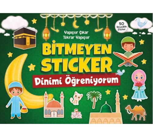 Bitmeyen Sticker - Dinimi Öğreniyorum