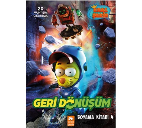 Kral Şakir Geridönüşüm Boyama Kitabı 4 Kral Şakir Geridönüşüm Boyama Kitabı 4