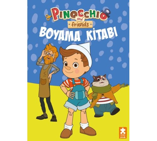 Pinocchio and Friends - Boyama Kitabı 3 Pinocchio and Friends - Boyama Kitabı 3