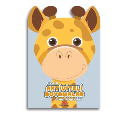 Stickerli Aktivite ve Boyamalar Orman Hayvanları