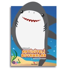 Stickerli Aktivite ve Boyamalar Deniz Canlıları