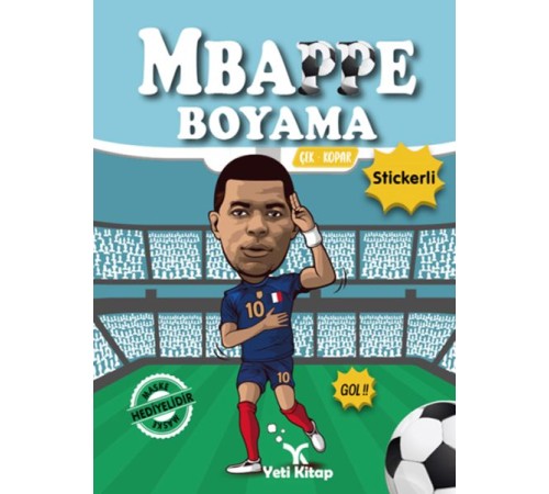 Mbappe Boyama Kitabı