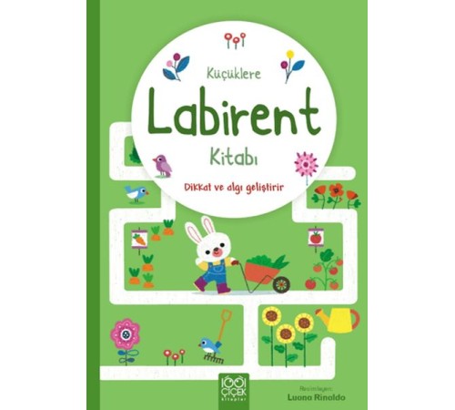 Küçüklere Labirent Kitabı - Dikkat ve Algı Geliştirir