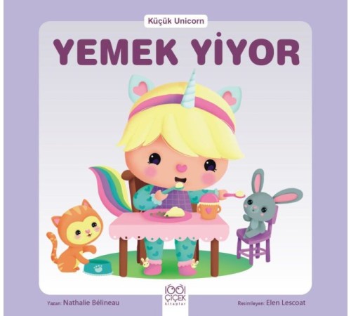 Küçük Unicorn Yemek Yiyor Küçük Unicorn Yemek Yiyor