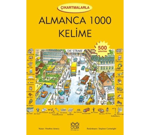 Çıkartmalarla Almanca 1000 Kelime