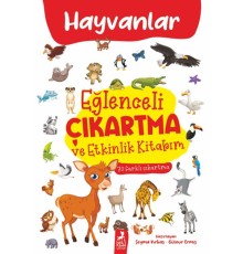 Eğlenceli Çıkartma ve Etkinlik Kitabım - Hayvanlar