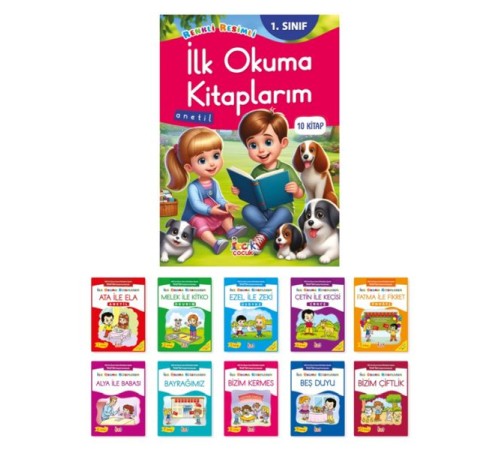 İlk Okuma Kitaplarım(10 Kitap)